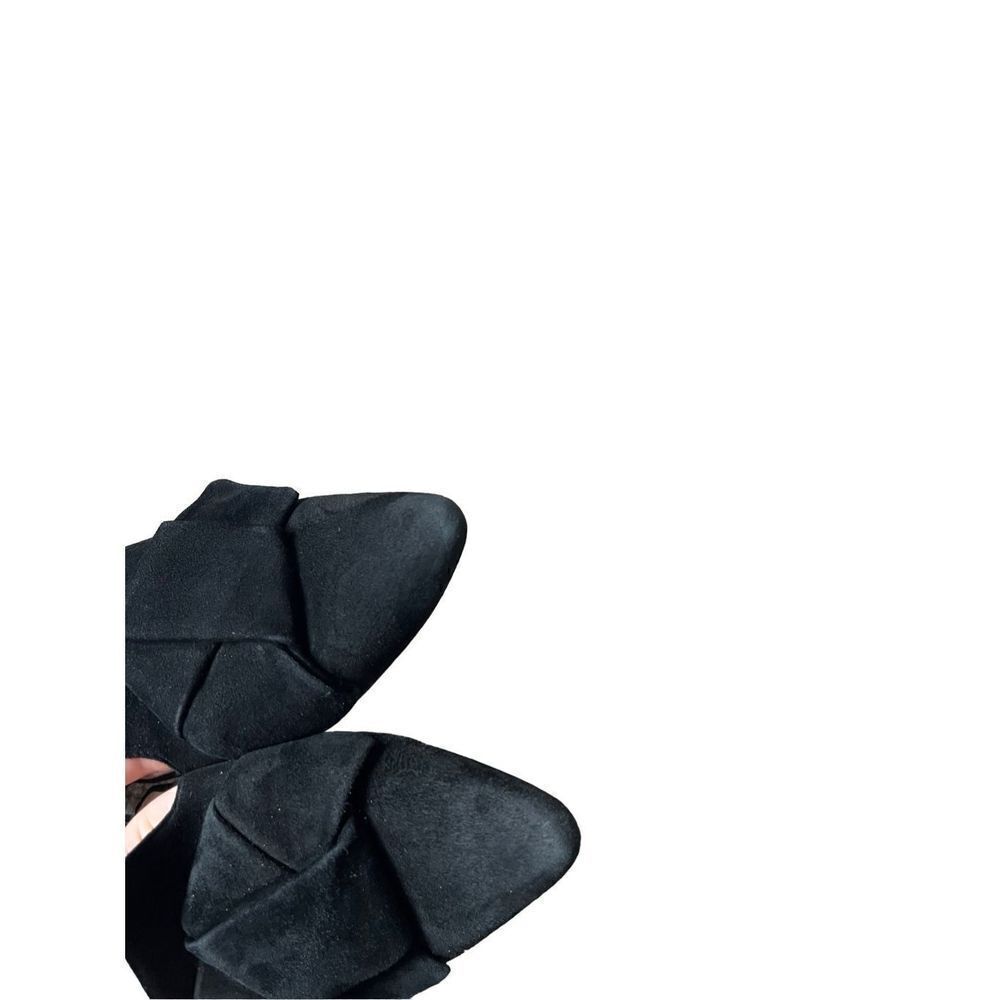 J. Crew Pointed-toe slides suede Black 7.5 - Picture 6 of 8